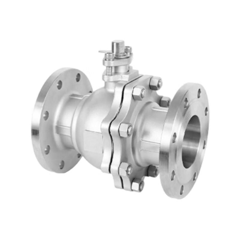 Yuanke Q41F-16P Manual Flanged Stainless Steel Ball Valve