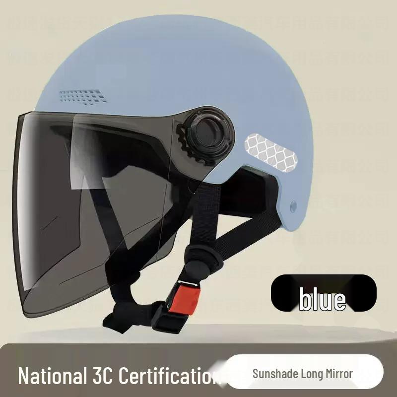 Universal 3C Certified Electric Bicycle Helmet with Sun Visor for Adults & Children - All-Season Safety Helmet for Men, Women & Scooter Riders