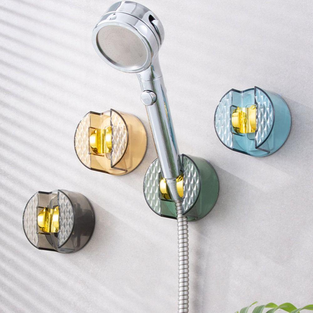 

Wall Mount Shower Head Holder Punch-Free Showerhead Stand Creative Shower Bracket Bathroom