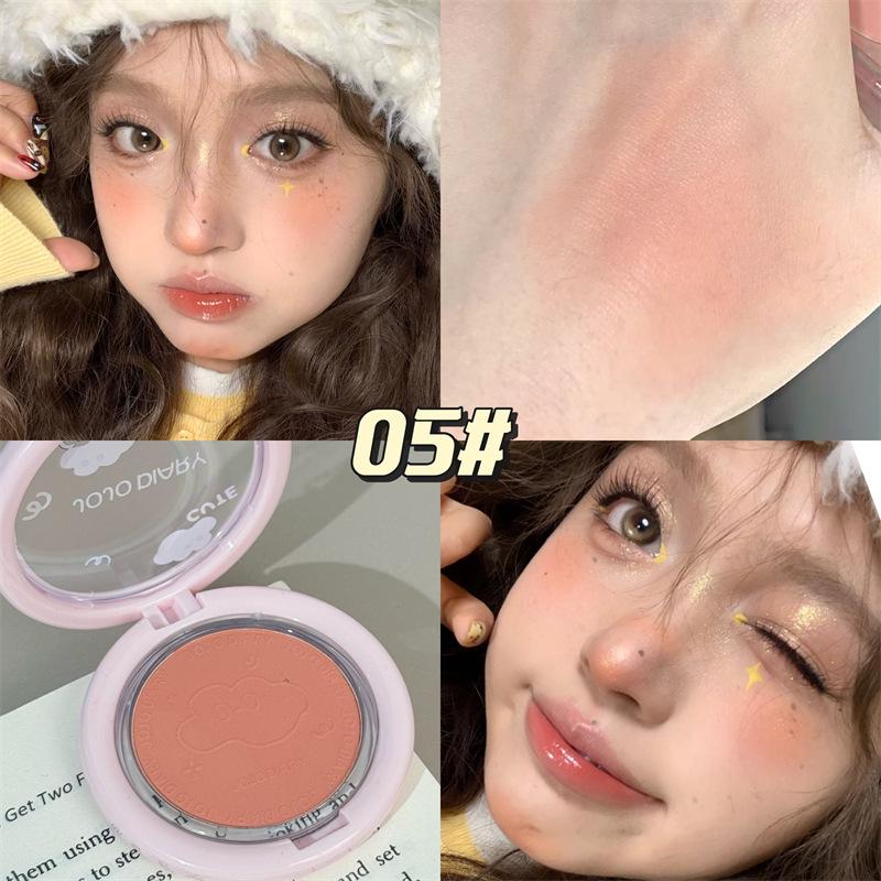 

JOJO DIARY Мягкие матовые румяна и хайлайтер: Облачная текстура для осветления и контуринга