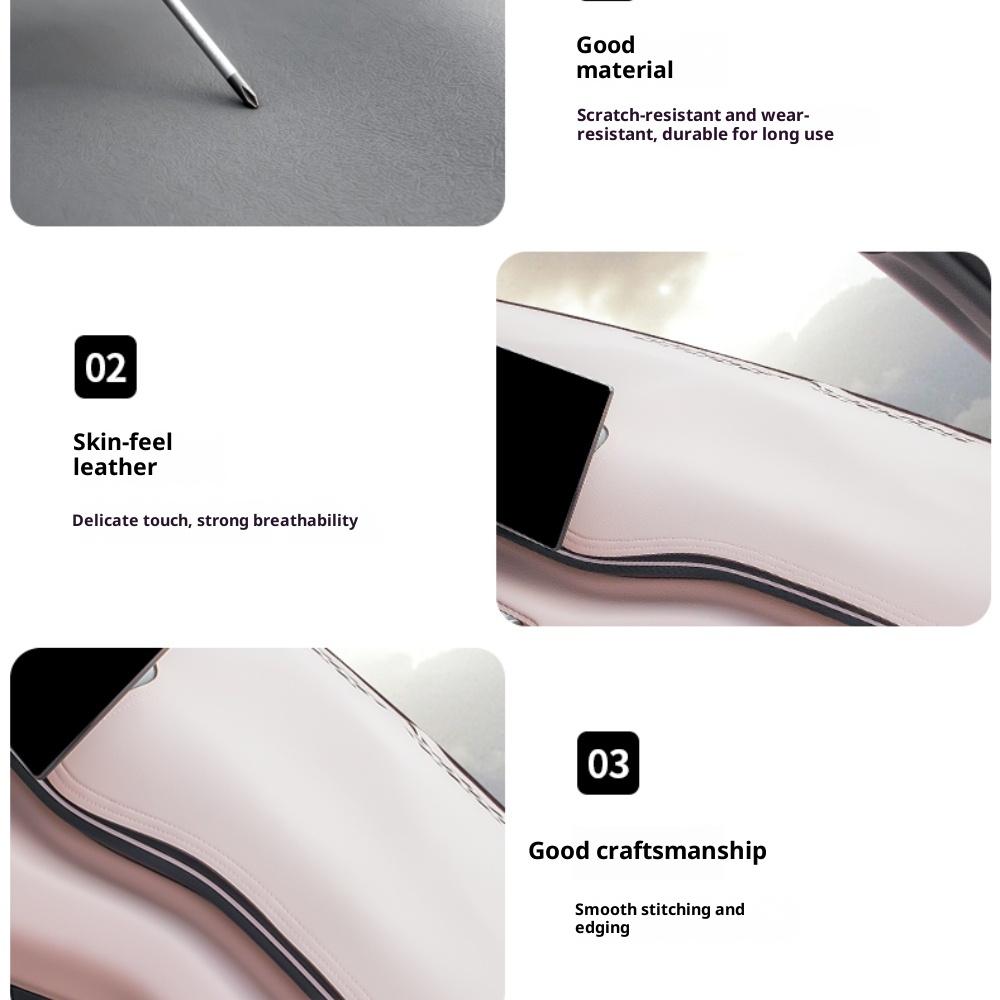 For BYD Dolphin Surf / Mini Atto 1 Dashboard Sunshade Mat Leather Anti-Glare Sun-Shield Interior Protective Pad
