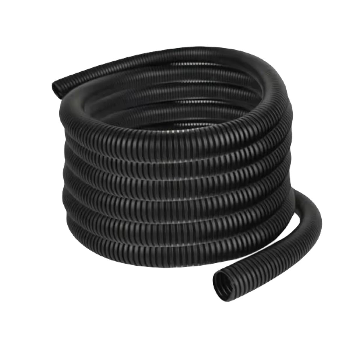 

Sea Grip Corrugated Wiring Tube, Black, 50m, Anti-Snatch, Cable Protection for Home and Auto Use (12mm Inner Diameter)