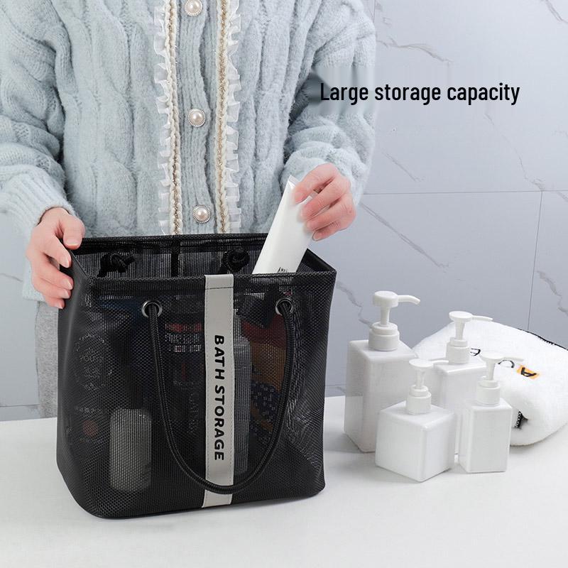 Large Capacity Shower Caddy Tote: Unisex Bath Basket for Home, Gym, or Swimming