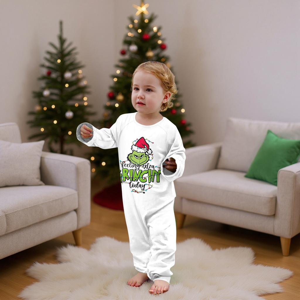 Passende Familiensets mit Weihnachtsmotiven, Langarmshirts und Hosen