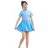 2024 New Cartoon Princess Style Girls' One-Piece Swimsuit (S-M) - Cute Baby Skirt Swimwear