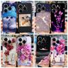 Für Cover Tecno Spark 20 Pro KJ6 Handyhülle Beliebte Blume Weiches Silikon Mattes Cover Für Tecno Spark 20C BG7n Spark20 KJ5 Hülle