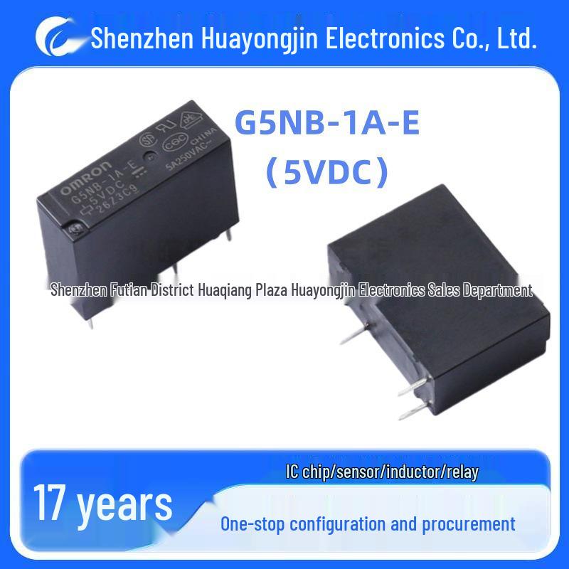

Потужне реле Omron G5NB-1A-E 12V 5A 12VDC Variant