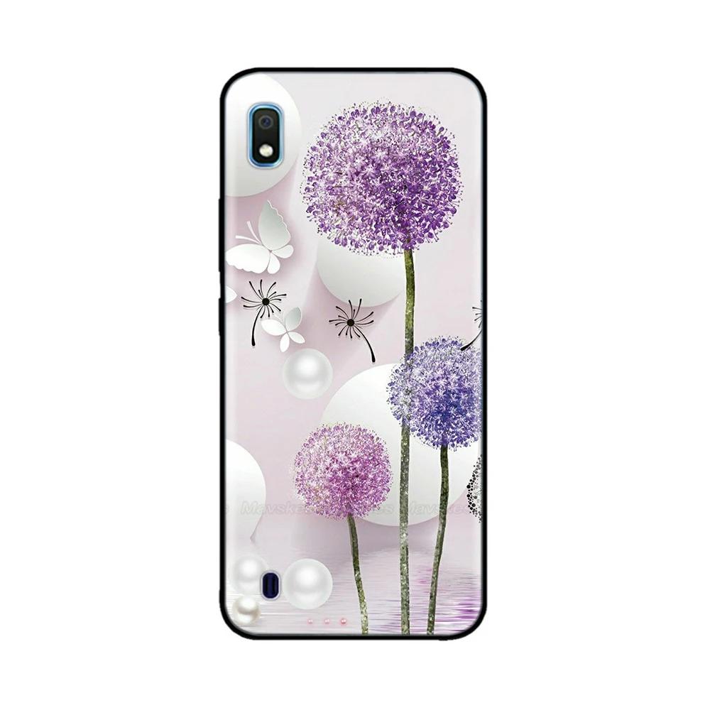Für Samsung Galaxy A10 Hülle Niedlich Weich Glatt Flüssigsilikon Vollschutz Handyhüllen Für Samsung A10 Hülle A 10 SM-A105F