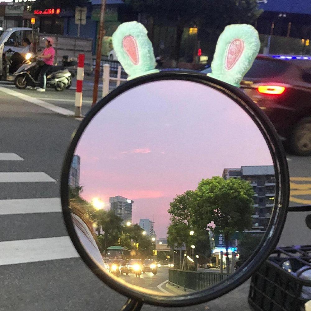 

Rabbit Ears Helmet Decorative Accessories Battery Electric Vehicle Motorcycle Bow Bamboo Dragonfly Ski Ornament