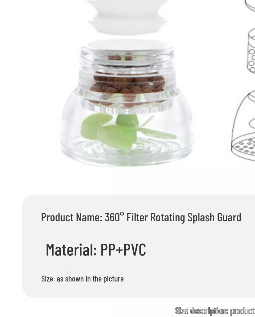 Newcomer Discount: Splash-Proof Faucet Extension and Water Purifier Filter for Kitchen