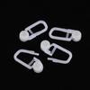 50Pcs Curtain Hanging Ring Track Hooks Universal Bed Window Shades Roller Hangers Blind Sliding Curtain Hooks Accessories