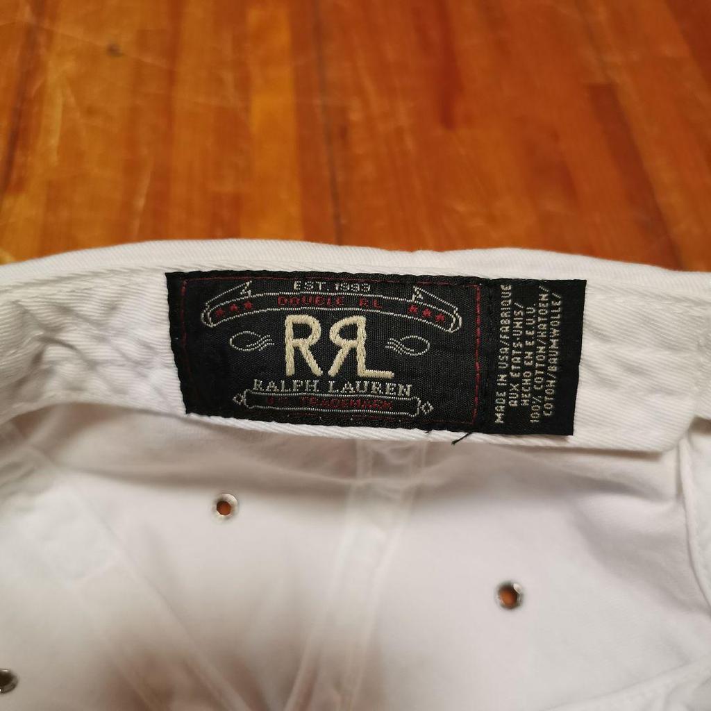 Used RRL Cap Three Star Tag Made In USA DOUBLE RL