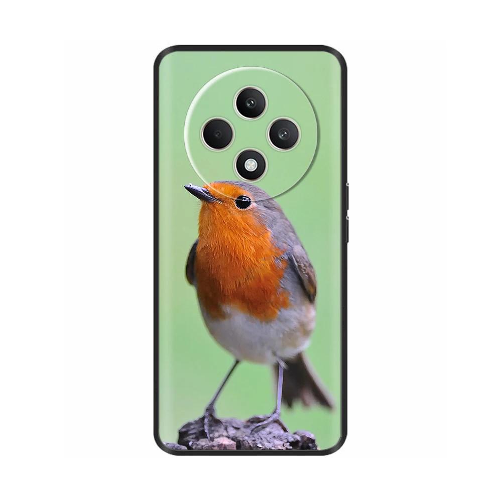 Für Oppo Reno12 F Hülle CPH2687 Cover Niedliches Liebesherz Weiche Schwarze Silikon Schutzhüllen für Reno 12F Reno12F 5G 2024 Fundas