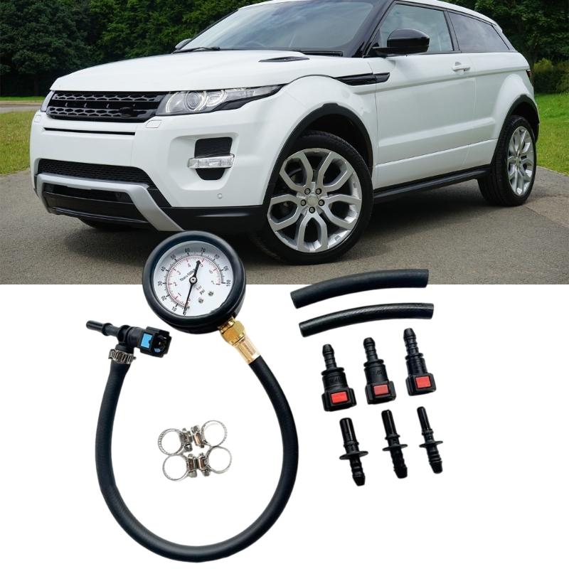 Comprehensive Gas Pump Pressure Testing Gauge With Clear Display for Motorcycle Vehicles with High Precise Measurement