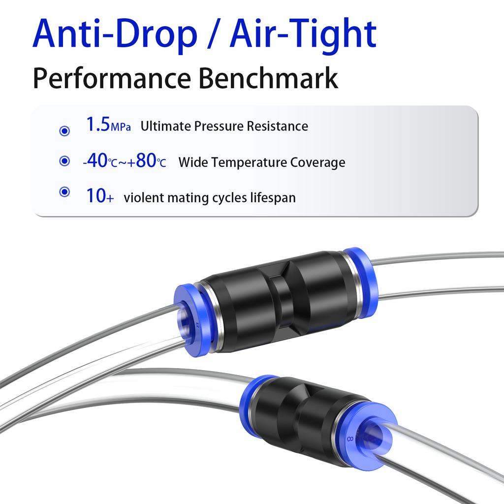 1/10/50PCS Pneumatic Fitting Pipe Connector Tube Air Quick Fitting Water Push In Hose Plastic PY 4mm 6mm 8mm 10mm 12mm 14mm 16mm