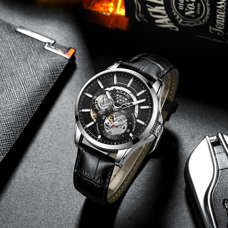 AILANG Hohle mechanische Uhr Herrenuhr Neue vollautomatische Trend-Herrenuhr