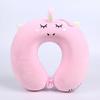 Animal Travel Pillow Comfortable Neck Pillow with Unicorns Eye Mask for Business