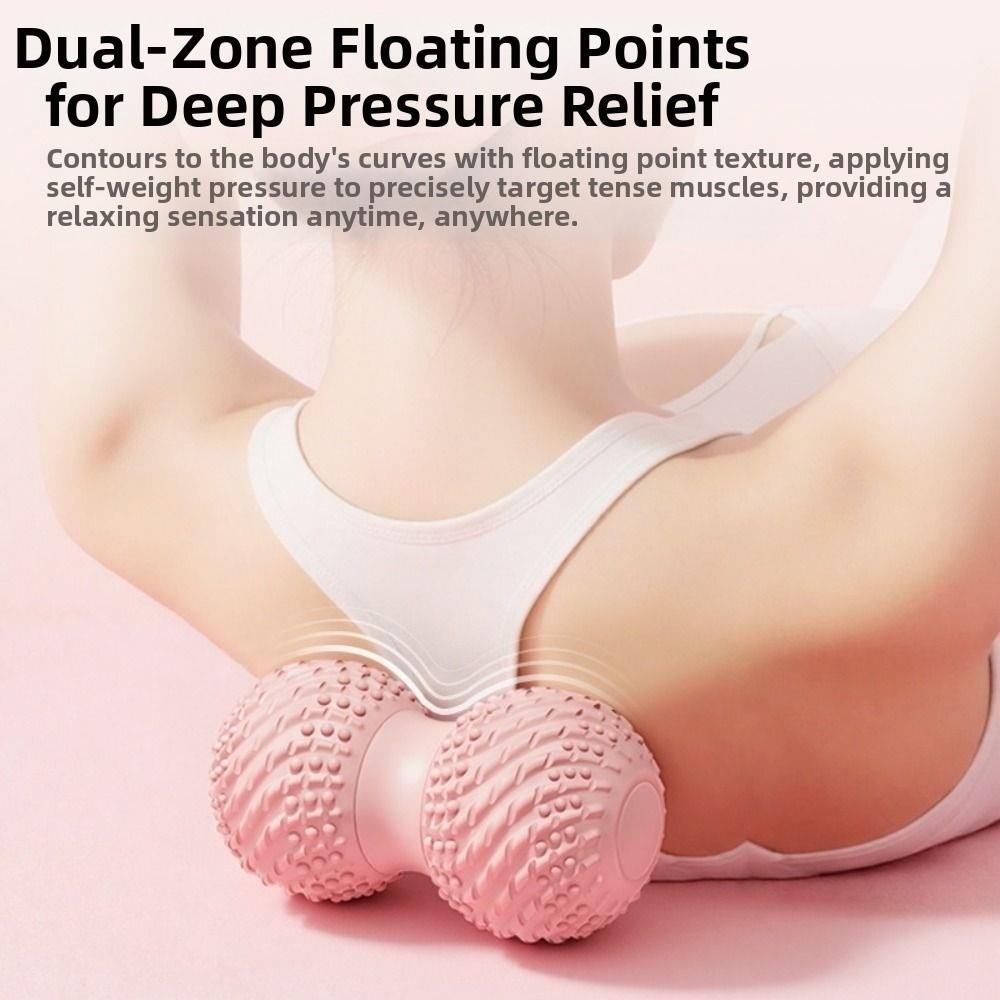 Deep Tissue TPE Yoga Fitness Roller Raised Point Myofascial Release Tool  Posture Master