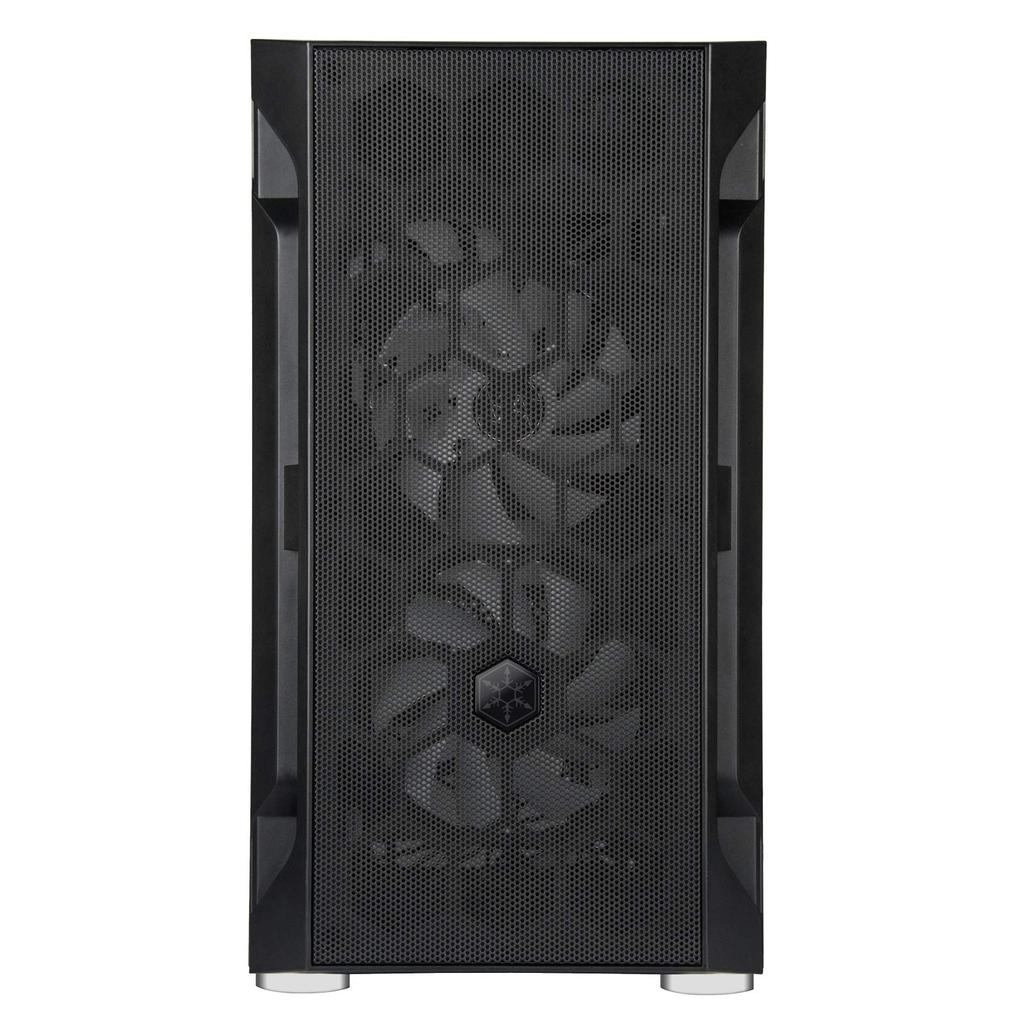 Silver Stone FARA Series Tempered Glass 3 ARGB Fans Mid Tower Case + Micro-ATX SST-FAH1MB-PRO