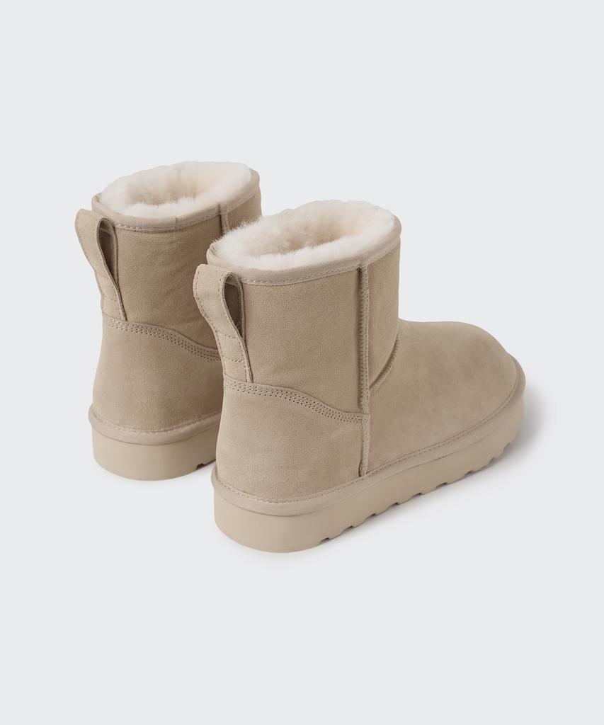 Musinsa Standard Winter Pug Boots [Light Beige]