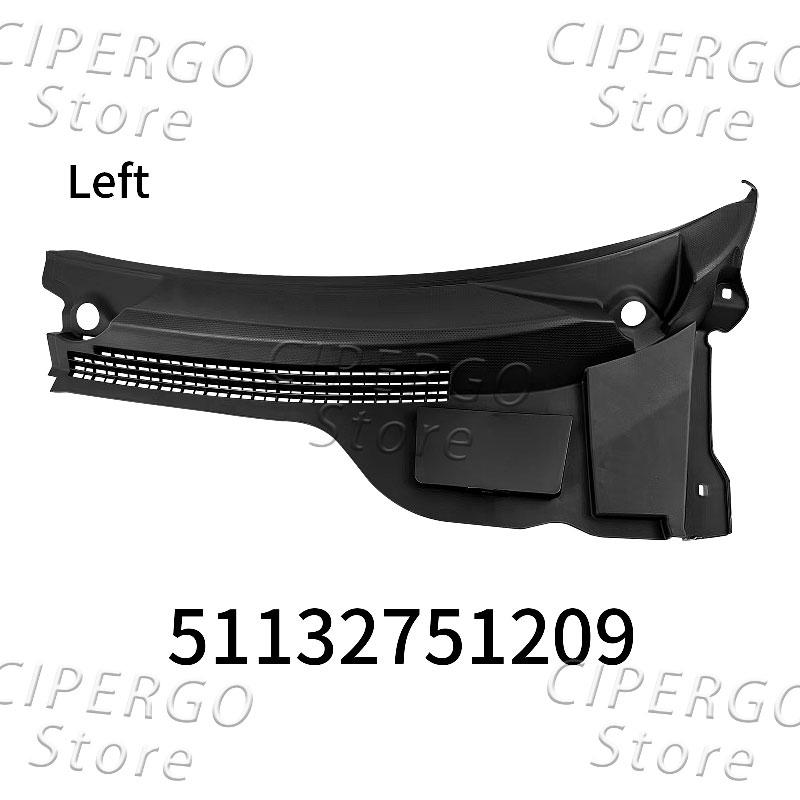 

Car Windshield Wiper Cowl Panel Cover For BMW MINI R55 R56 R57 2007-2015 Auto Replacement Parts 51132751209 51132751210