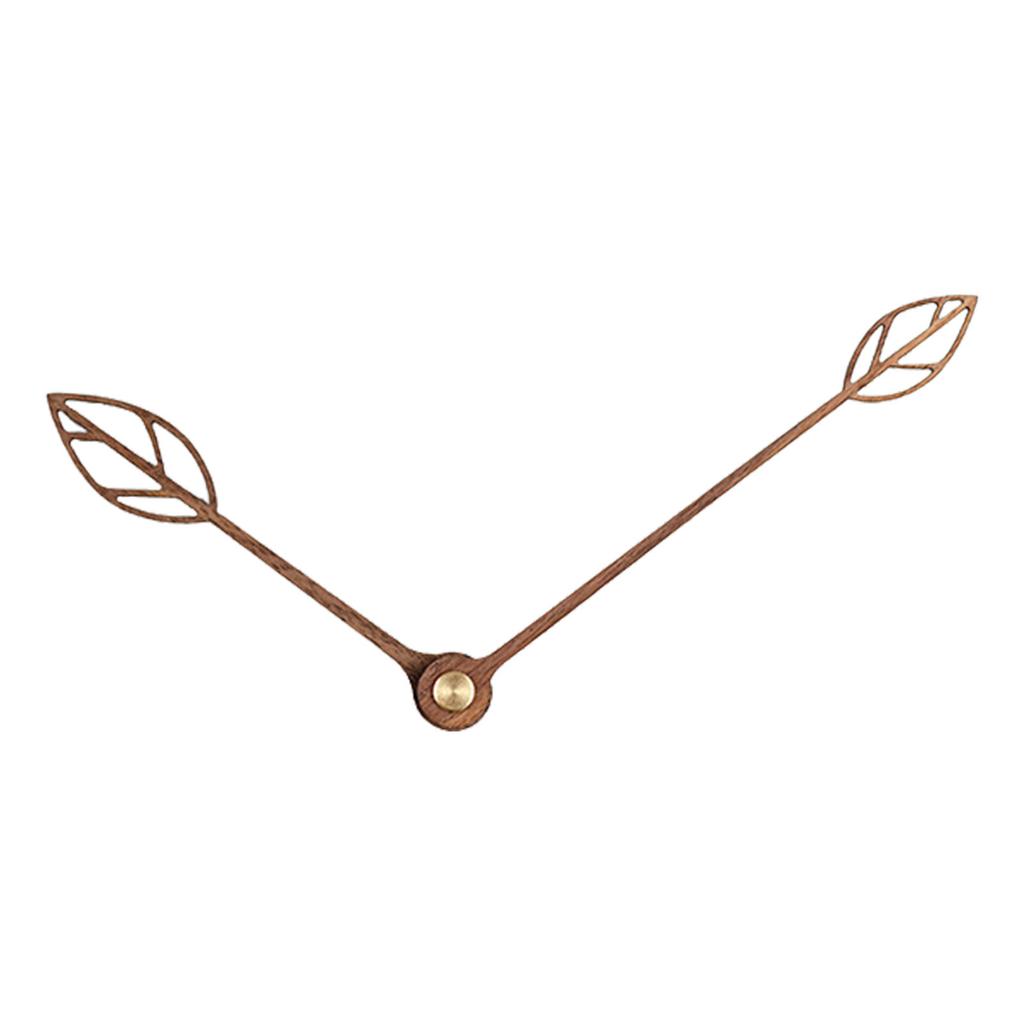 5Sets Wooden Clock Hands for DIY Projects and Replacement for 10 12 14 16 Inch Wall Clocks