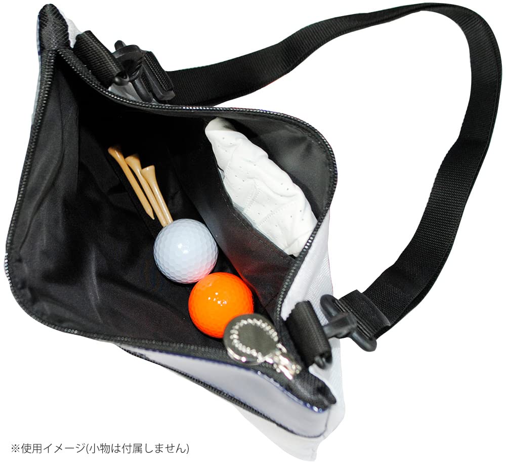Lezax Sacoche Bag, Orix Buffaloes, White X Navy