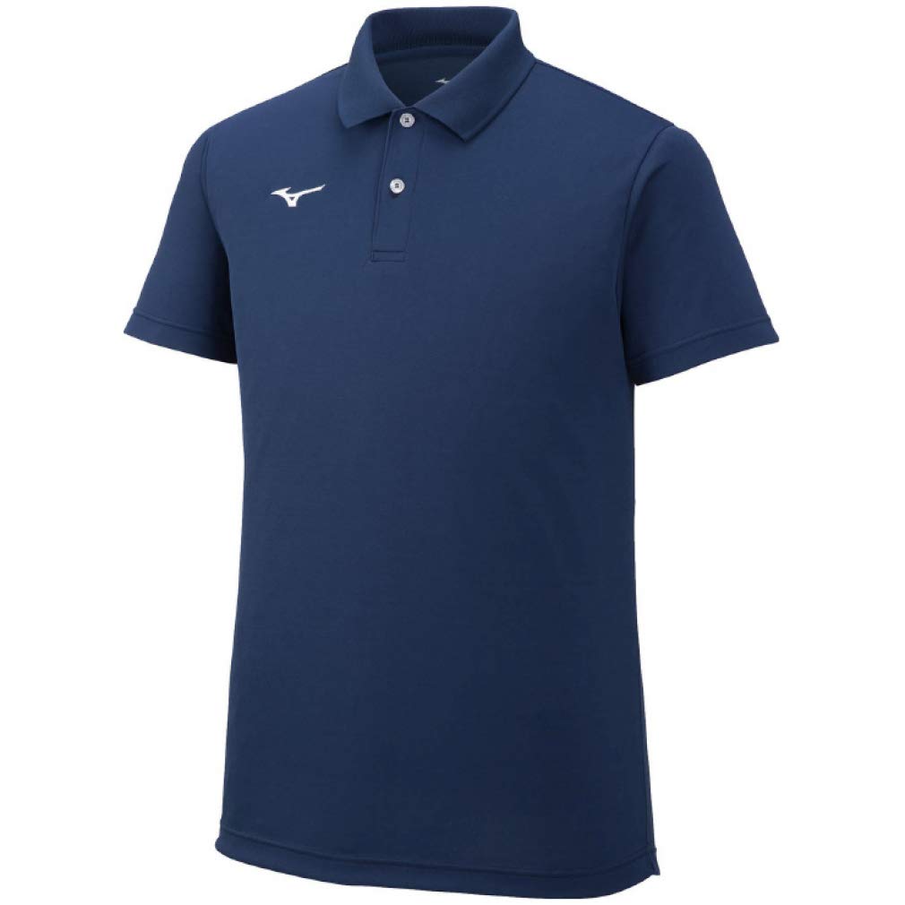 Mizuno Training Polo Dress XL N-XT Shirt, Moisture-Wicking, Quick-Drying, 32MA9670, Navy,