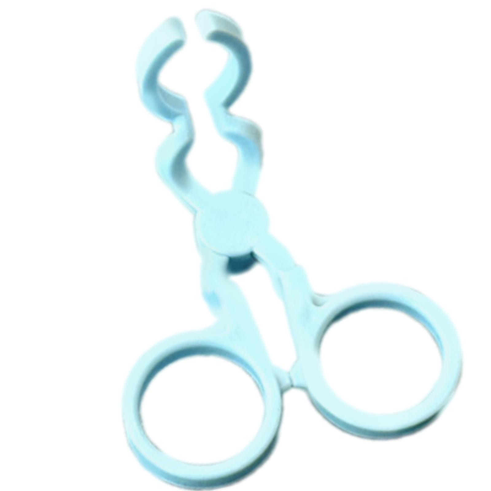 

Практичный инструмент для надевания и снятия контактных линз для легкого надевания и снятия, компактный, с регулируемым зажимом для начинающих, для ежедневного использования синий