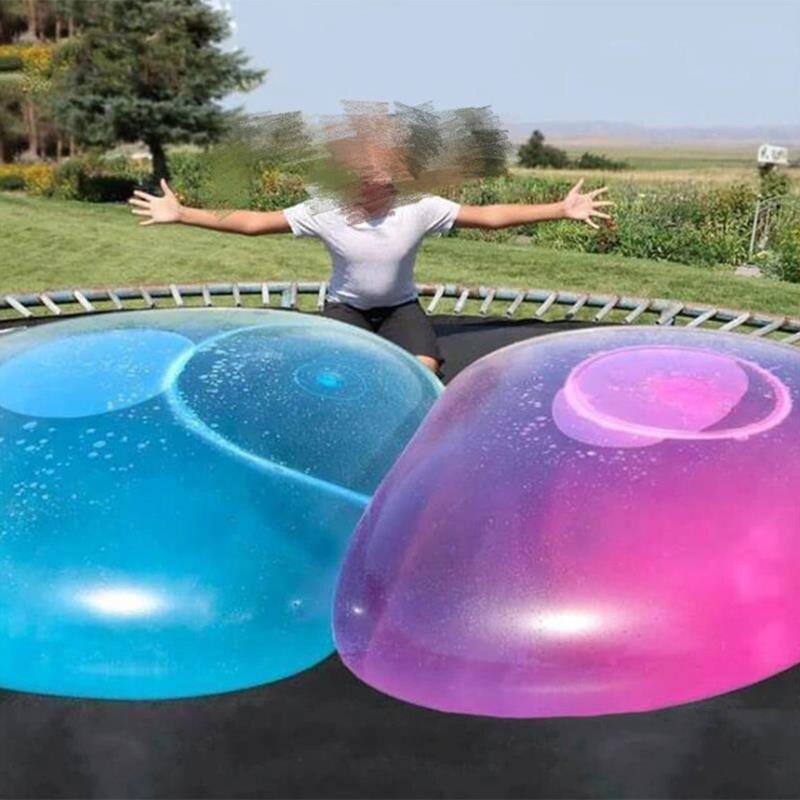 Beautiful Bubble Ball Toy Squishy Ball Transparent Inflatable Tear-Resistant Super Bubble Ball Gifts New Arrival Ball Bubble Party Stretch Fun Soft