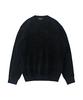ANALOG MOOD Velour Classic Round Knit (Black)