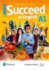 iSucceed In English A1 SB