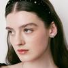 VINTAGE HOLLYWOOD Glitter Velvet Hairband_VH249OHB011M
