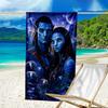 Ultra-Soft Beach Towel with Avatar Theme,Ideal for Pool - Camping, Diving - Perfect Travel Essential, Vibrant Beach Towel.