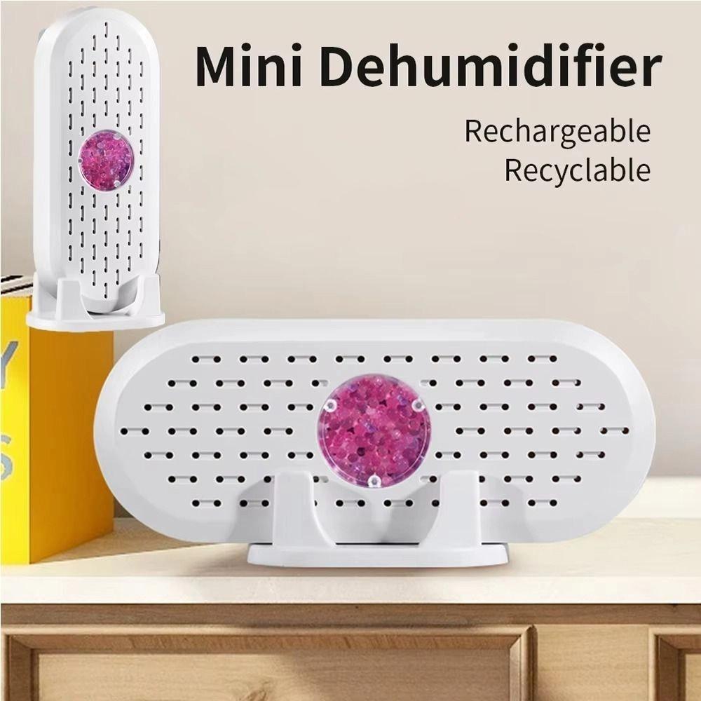 Portable Mini Air Dryer USB Charging Hygroscopic Machine Recyclable Moisture Absorber  Shoe Cabinet
