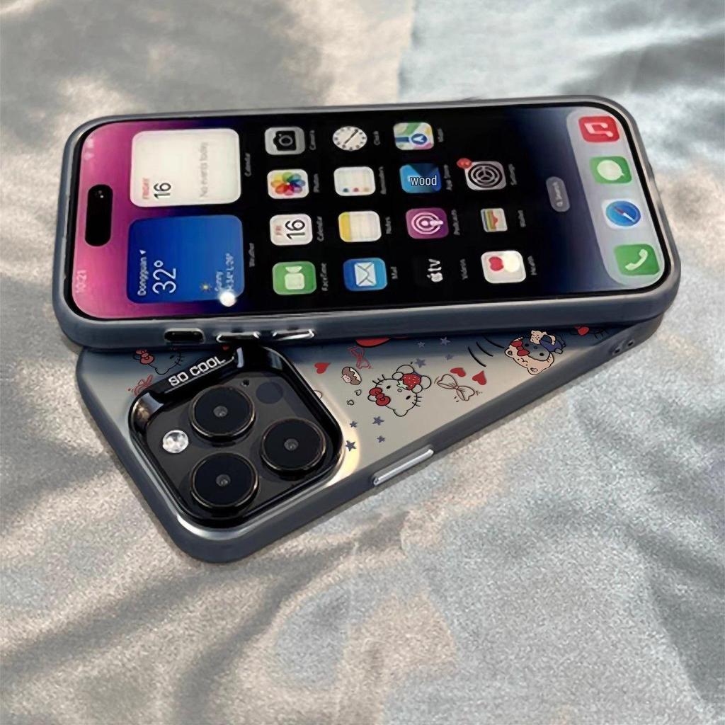 Artistic Hello Kitty Case for Apple iPhone 17 Pro Max, 16 Plus, & 15