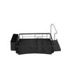 Dish Drying Rack for Kitchen Counter Iron Dish Drainer Sink with Utensil Holder Rotating Spout
