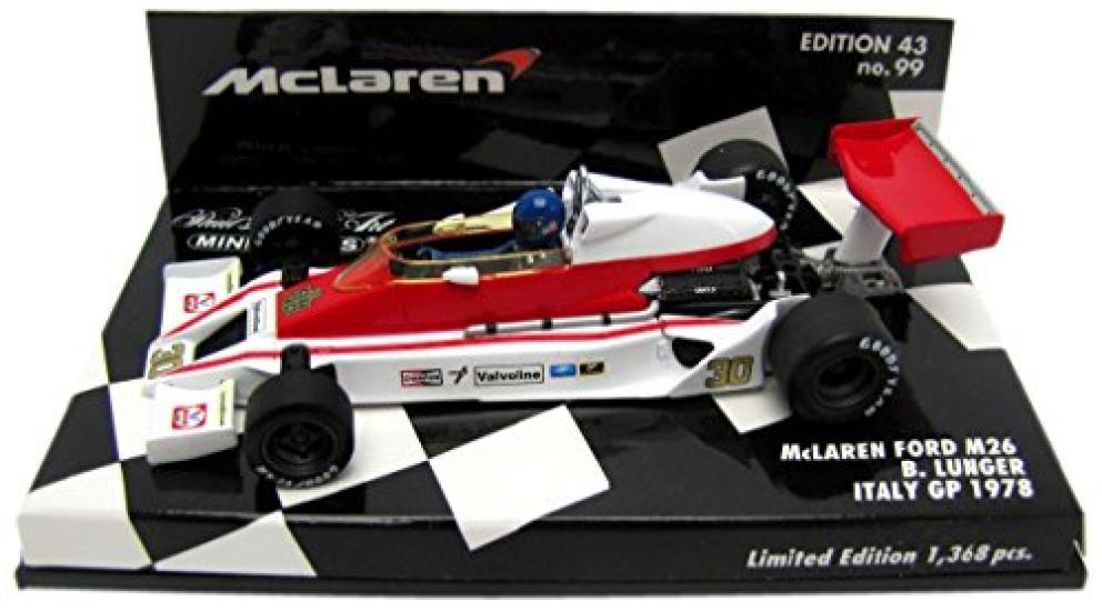 Minichamps DP McLaren Ford M26 1978 Finished Product 1/43 Lark/Chesterfield