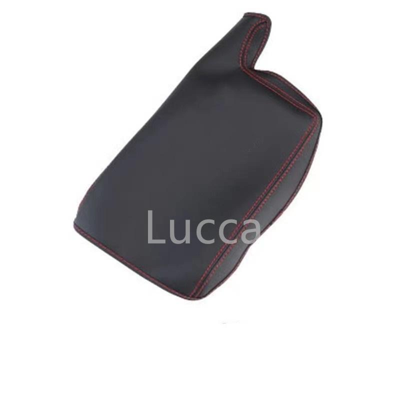 Suede Warp For Jaguar F-PACE XE XF Accessories Central Armrest Cover Leather Storage Box Protective Pad Interior Modification P4