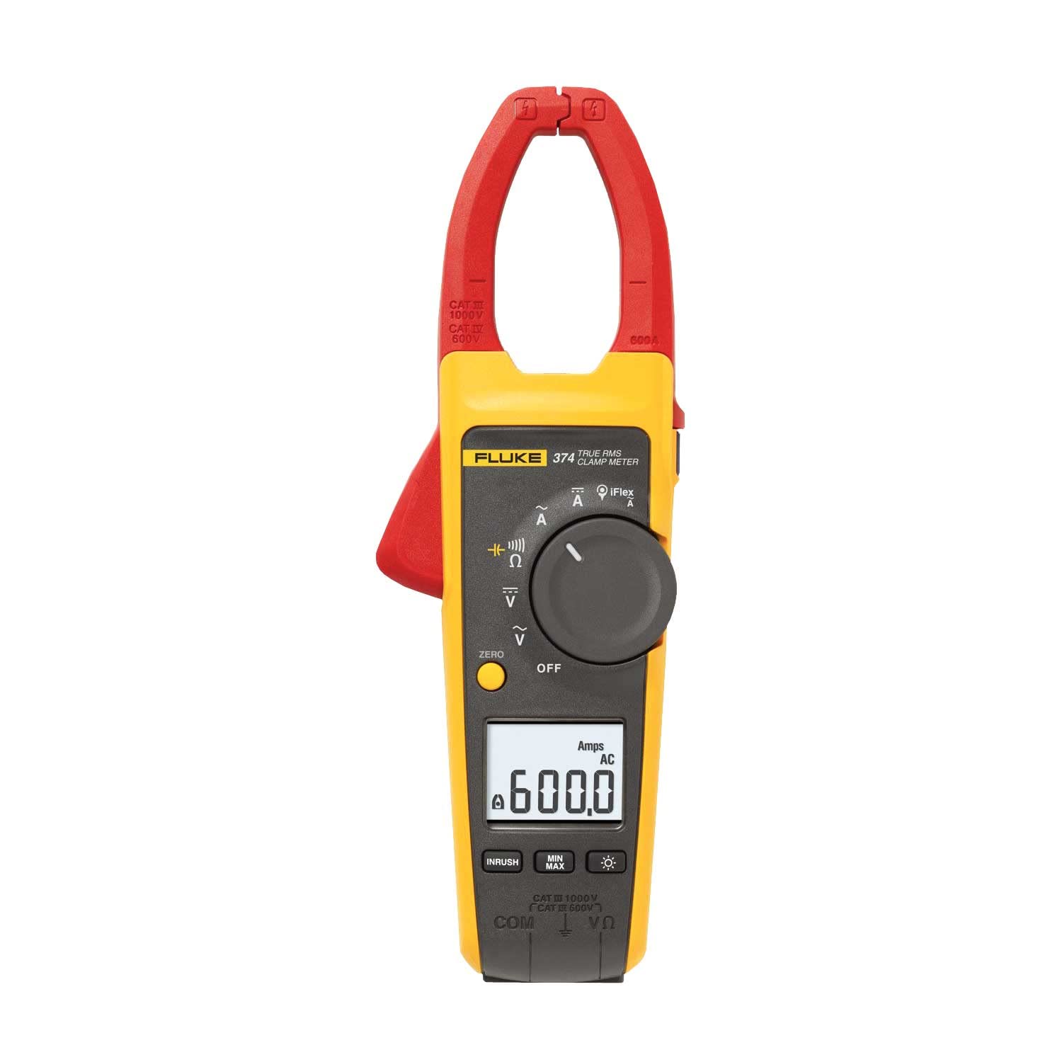 

Сумісні кліщі Tektronix Fluke з гнучким щупом струму 600A та AC/DC FLUKE-374