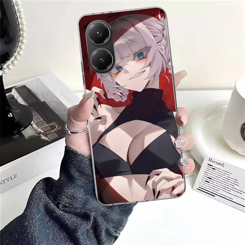 Nazuna Nanakusa Anime Soft Phone Case For Xiaomi Redmi 15C 15 13C 13 Poco X5 X6 X7 F7 Ultra M7 12C 12 10 10C 9C 9A 9T 9 Fundas P