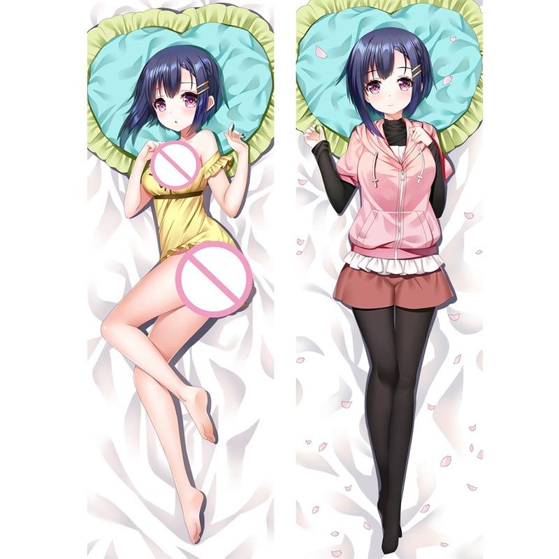 

60x180 см Bokutachi No Remake аниме Dakimakura Lovely Shino Aki наволочка для обнимания тела Otaku персиковая кожа наволочка для дивана