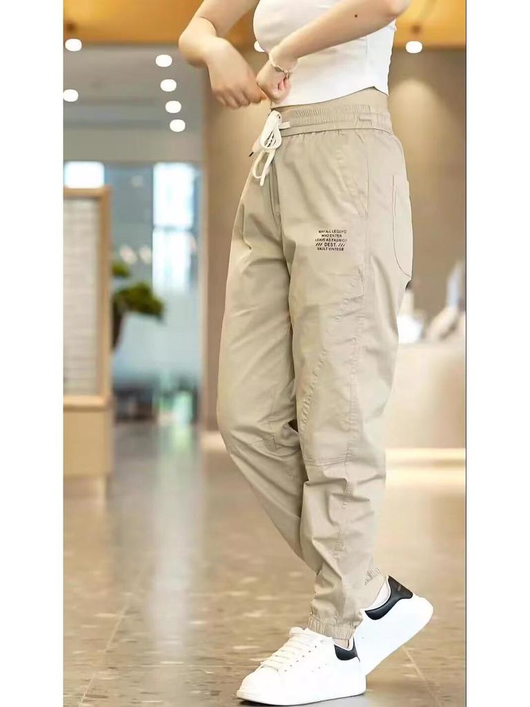 2024 Men's Quick-Drying Summer Workwear Pants - Lightweight, Casual, and Sporty with Cuffed Design