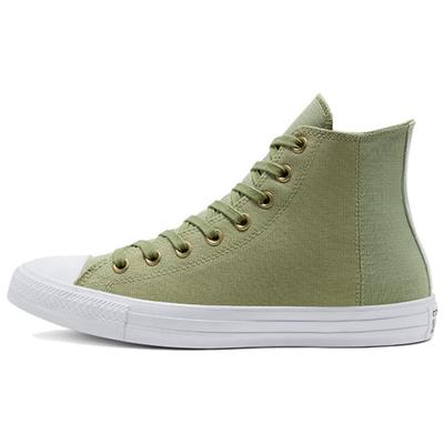 Clean 'n Preme Chuck Taylor All Star High Top Vintage Daily High Top Espadrilles Unisex Green
