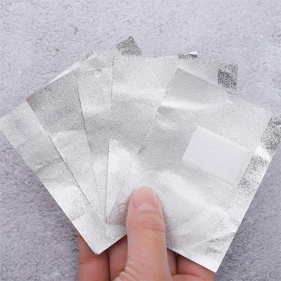 100/200Pcs Nail Polish Remover Foil Wrap Kit Soak Off Gel Remover with Cotton Pad Home Salon Nail Polish Removal Tools Kit