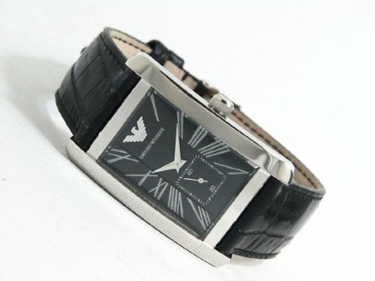 Emporio Armani Small Second Watch AR0143 Men's [Used]
