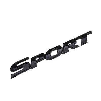 Car Styling 3D ABS Chrome Logo Car Sticker, Sport Emblem Badge Door Decal Auto Accessories