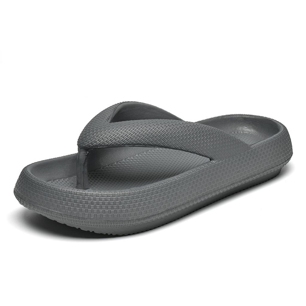 Large Outdoor Summer Bathroom Couple Wearing Outdoor Sandals And Casual Slippers