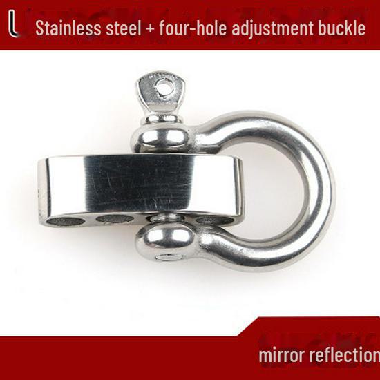 304 Stainless Steel U-Shaped Horseshoe Buckle for DIY Accessories and Umbrella Rope Bracelet