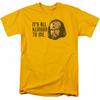 Star Trek All Klingon T Shirt Licensed Sci-Fi TV Classic Adult Tee New Gold